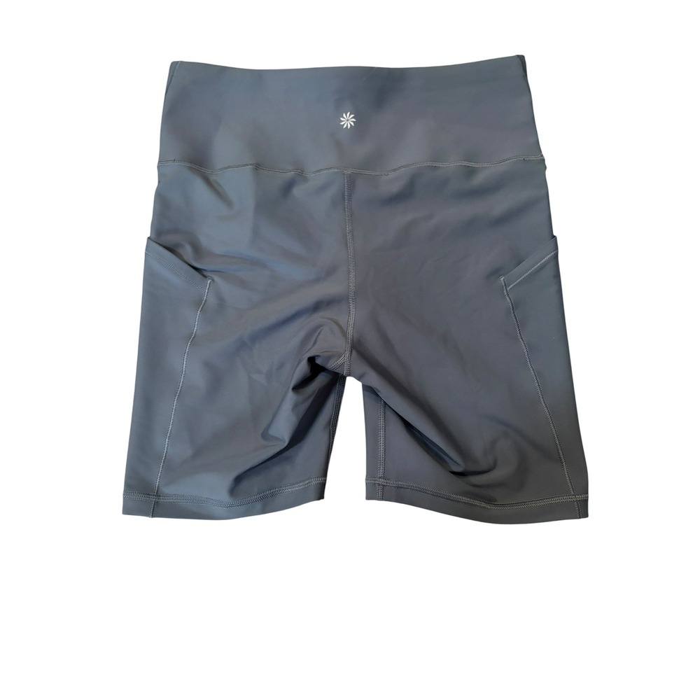 Athleta Lot Interval Stash 7' Short & Salutation Stash Cinch Capri Legging M - Picture 9 of 11